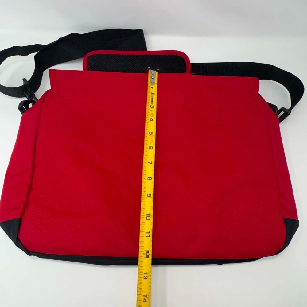 NEW Alabama Crimson Tide Messenger Bag Red Black NCAA Laptop Shoulder Bag Roll - Picture 7 of 8